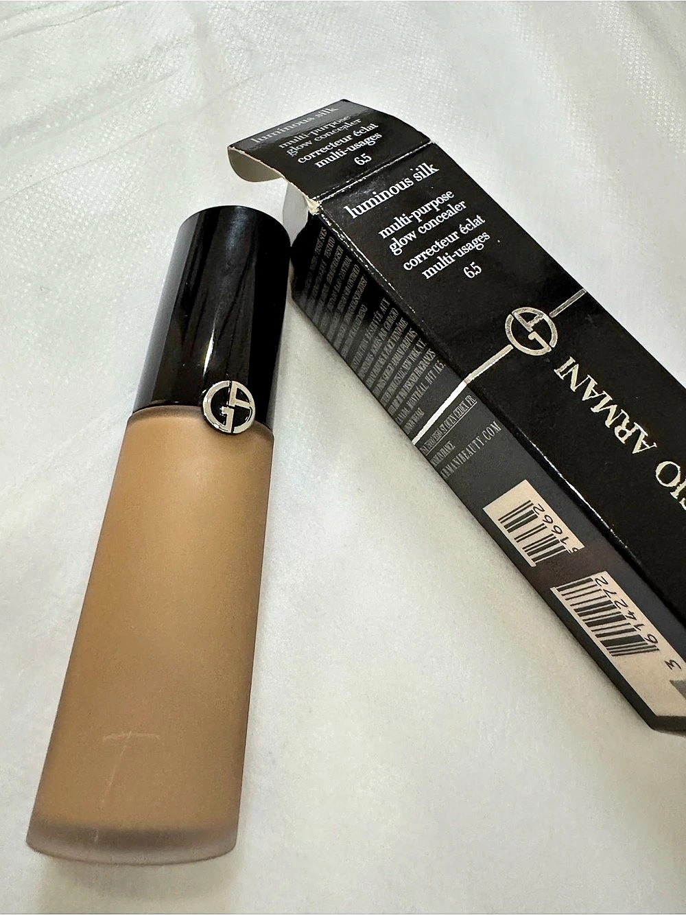 Giorgio Armani Luminous Silk Hydrating and Brightening Concealer Shade 6.5 NWT